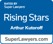 Rated By Super Lawyers | Rising Stars | Arthur Kutoroff | SuperLawyers.com