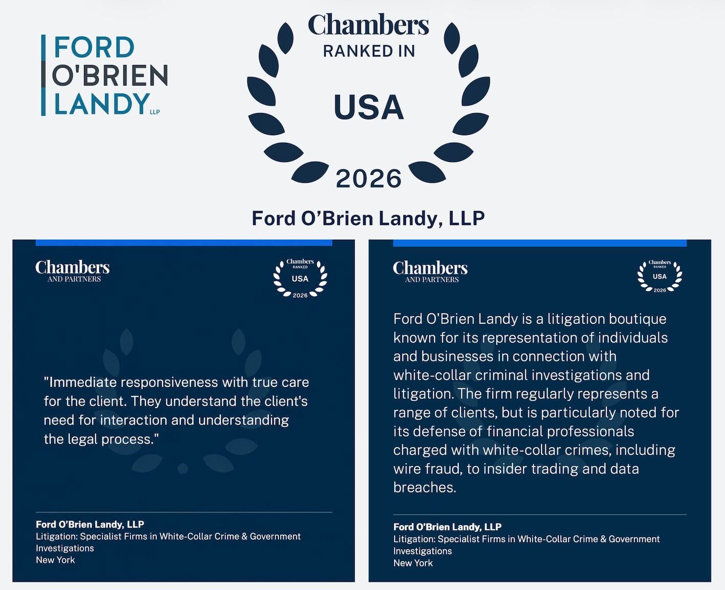 Specialist Firms in White-Collar Crime & Government Investigations (New York).