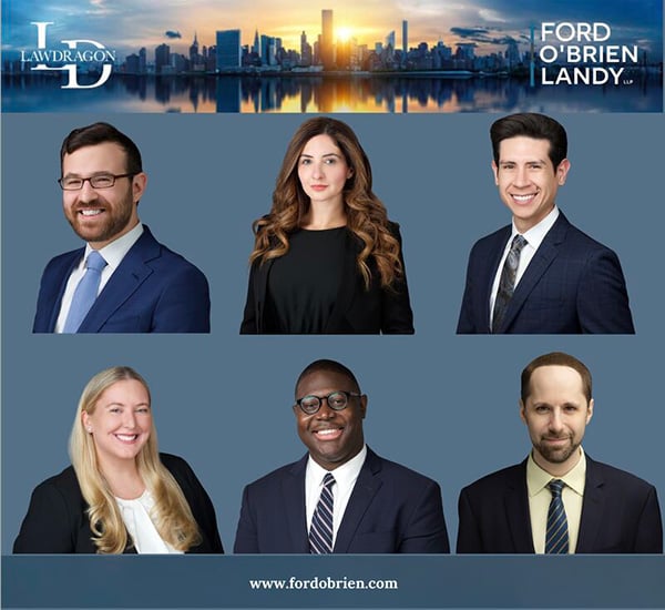 Six Ford O’Brien Landy LLP attorneys recognized in the 2026 edition of the Lawdragon 500 X